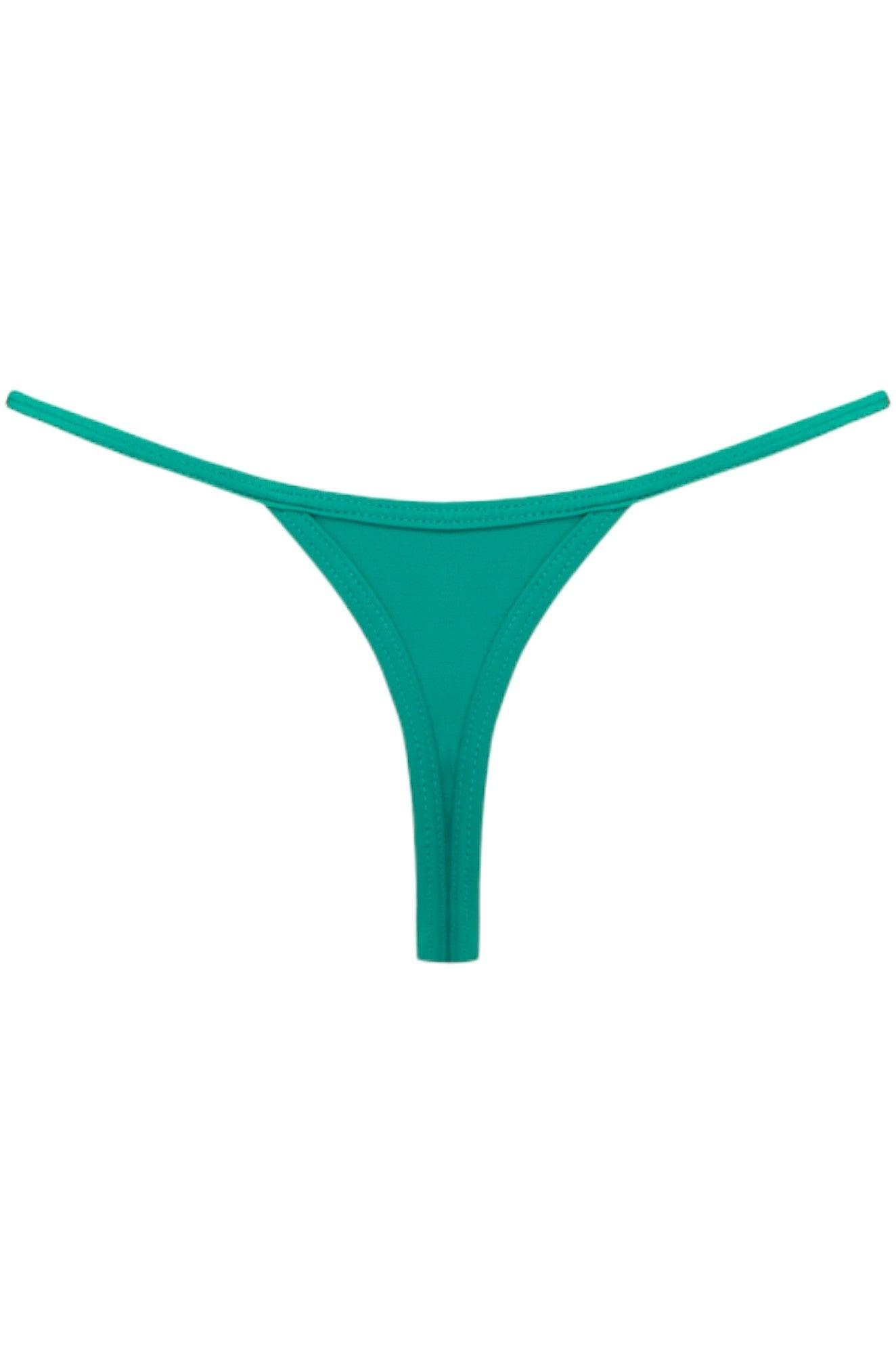 Miami G-String Bikini Bottom - Emerald