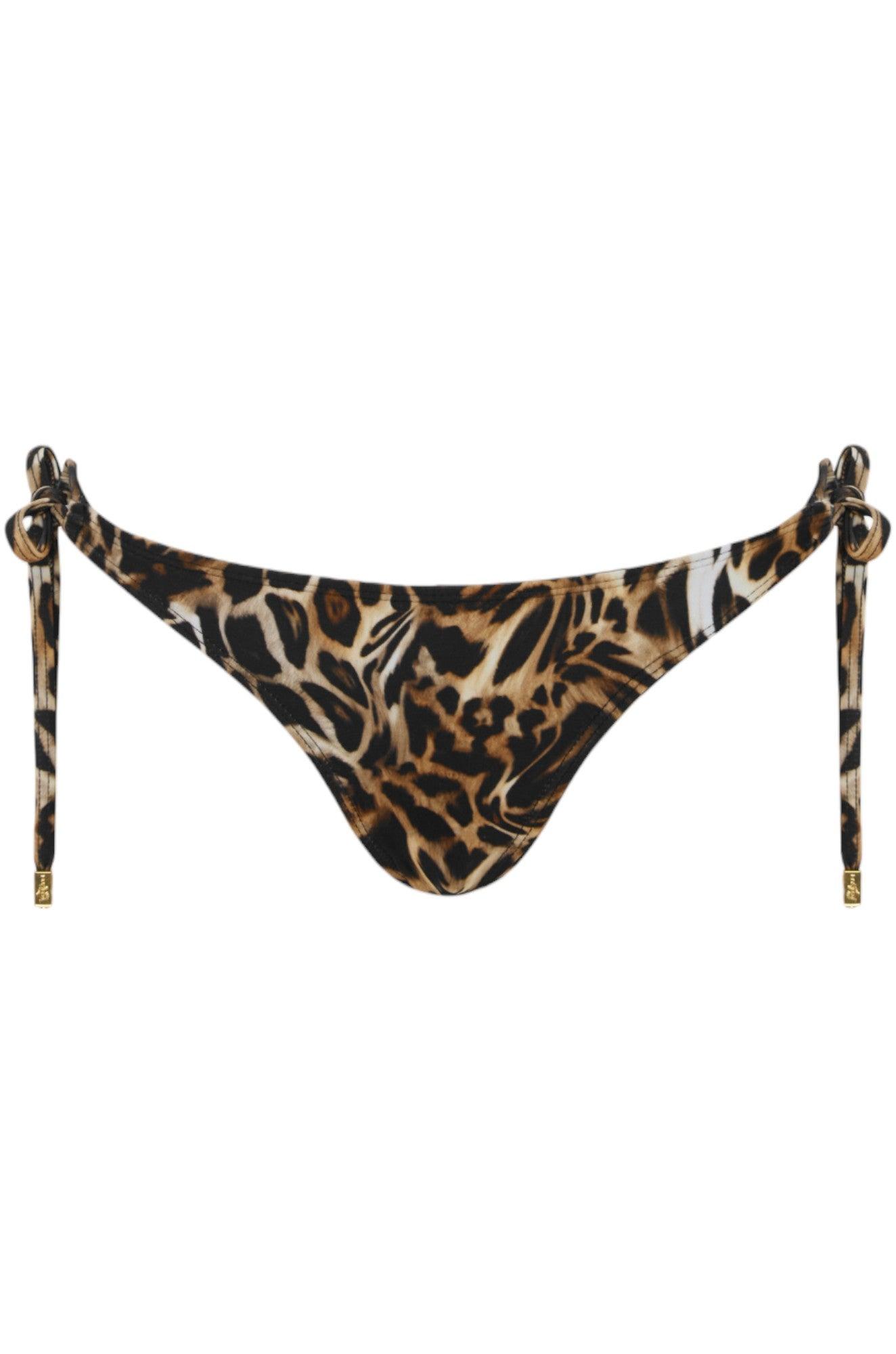 Maui Bottom - Classic Leopard Brazilian Cut Bikini