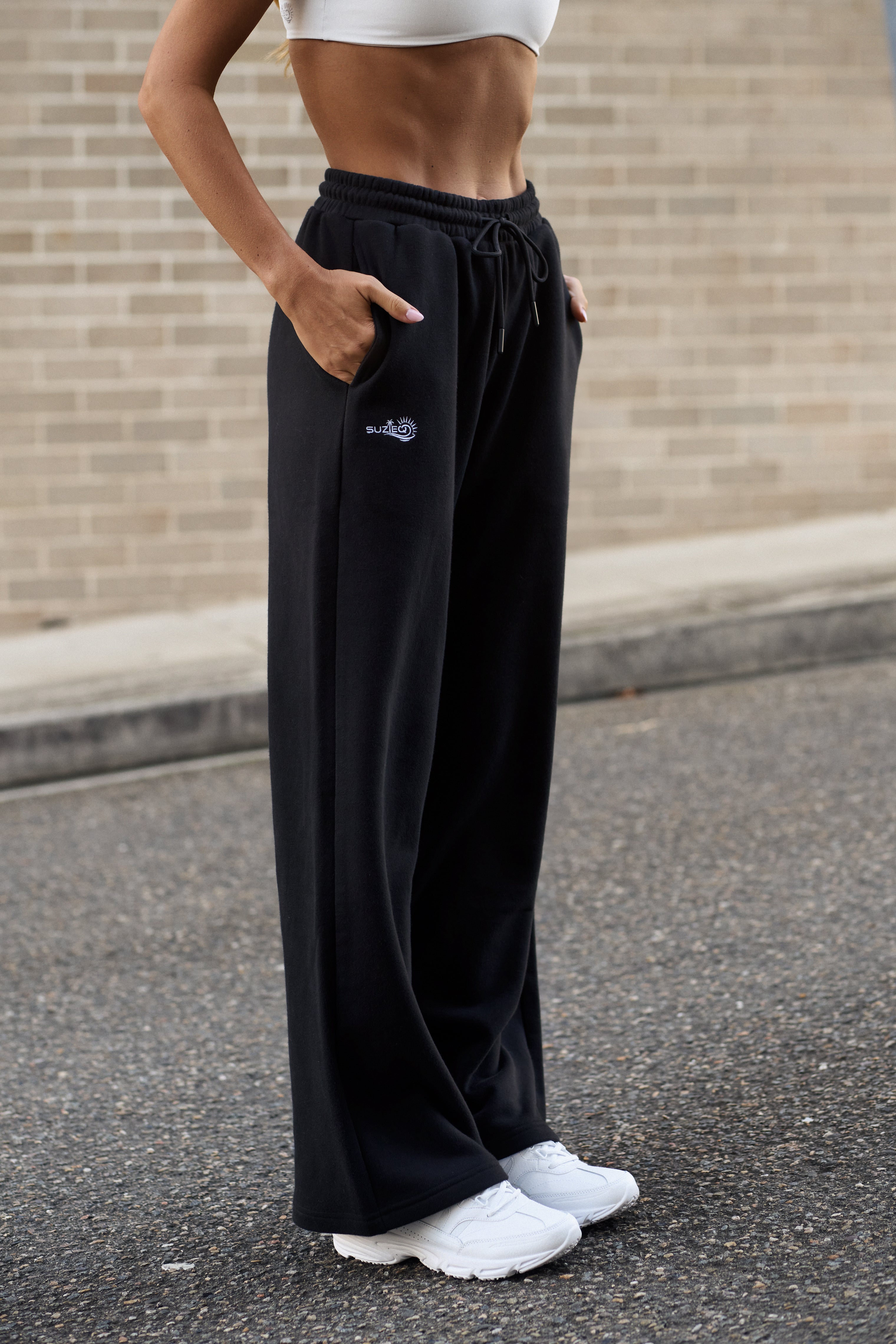 Embrace Track Pants | Espresso Noir