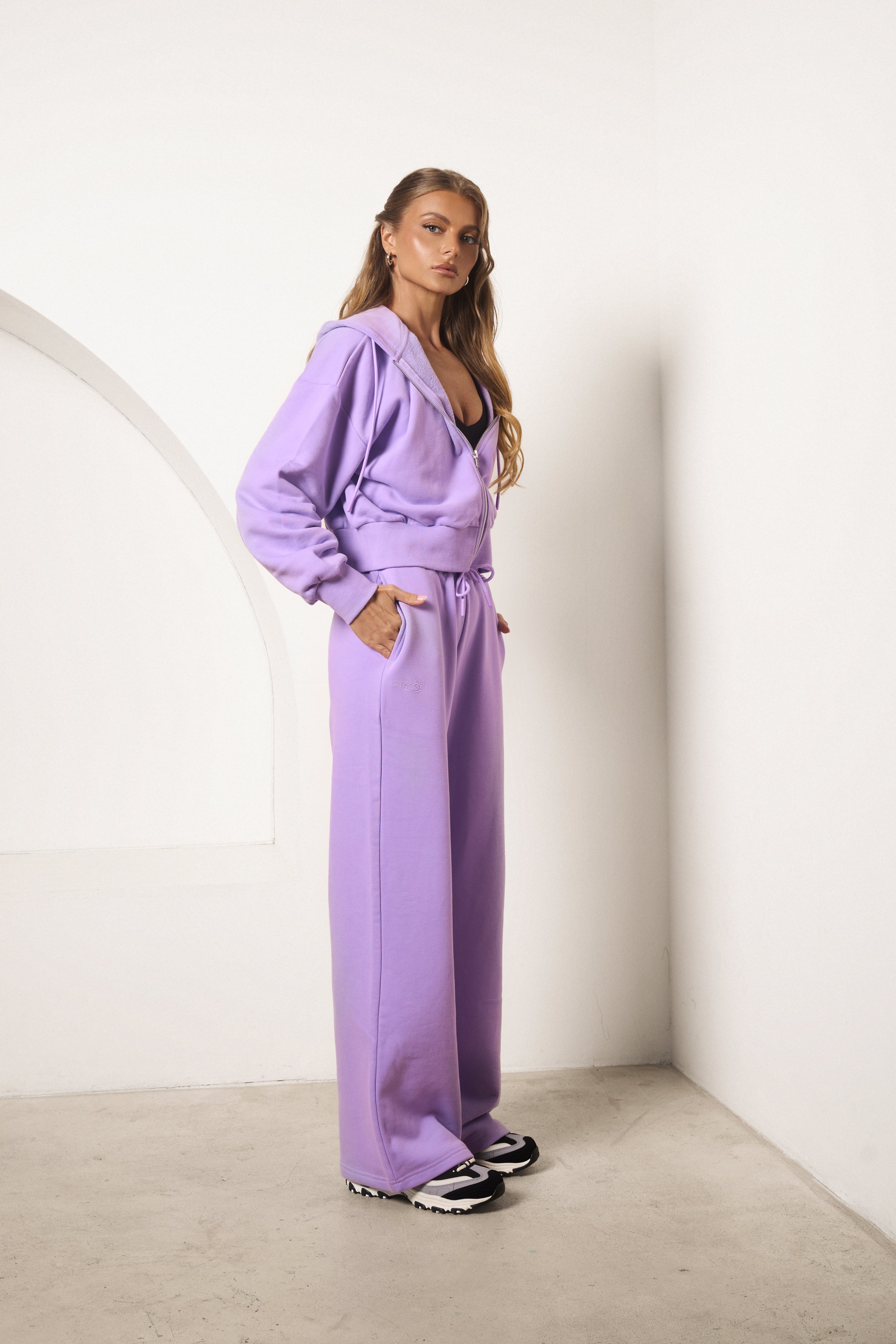 Embrace Track Pants | Blueberry Cheesecake