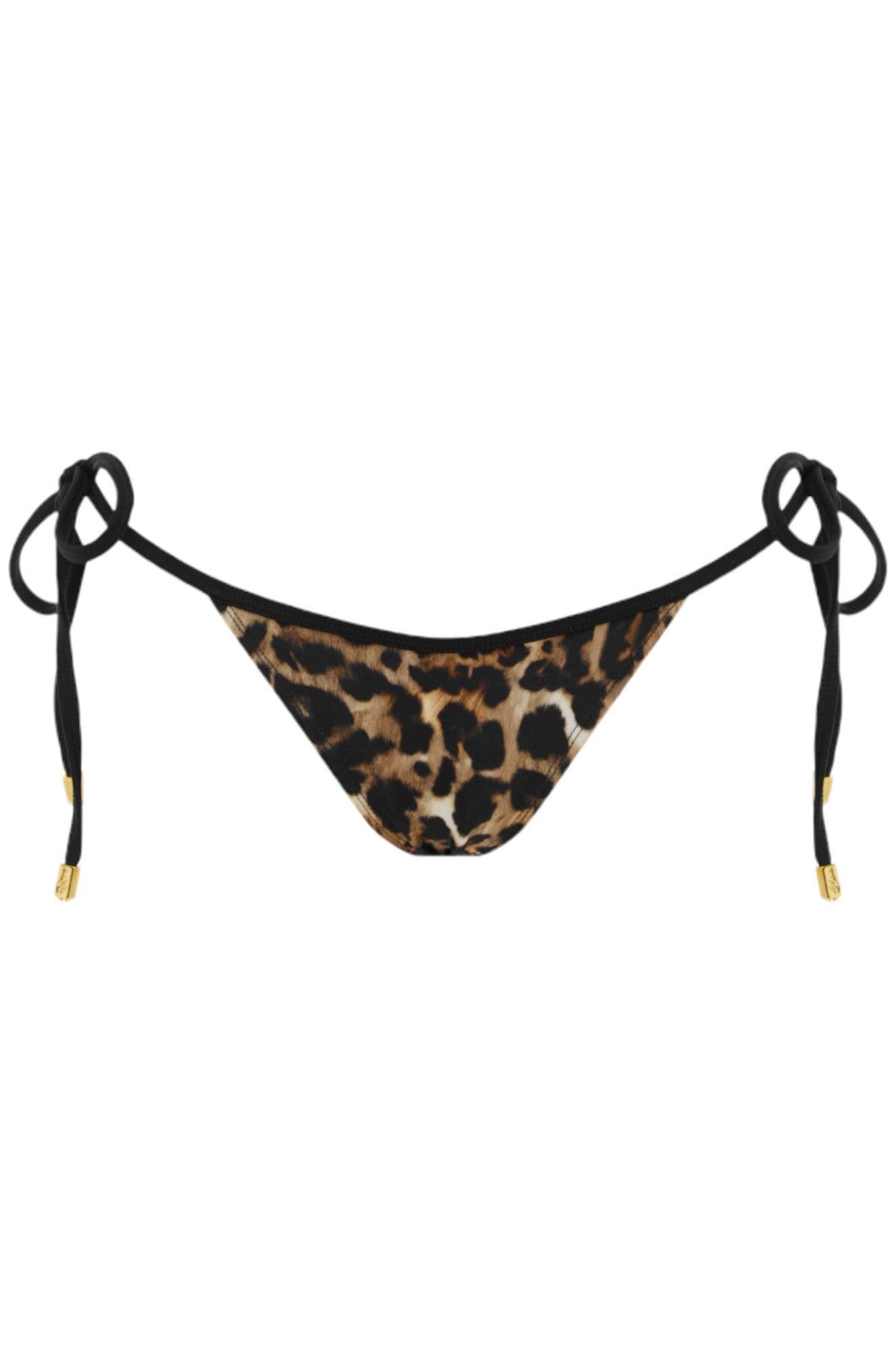 Leopard Print G-String Bikini Bottom Australia