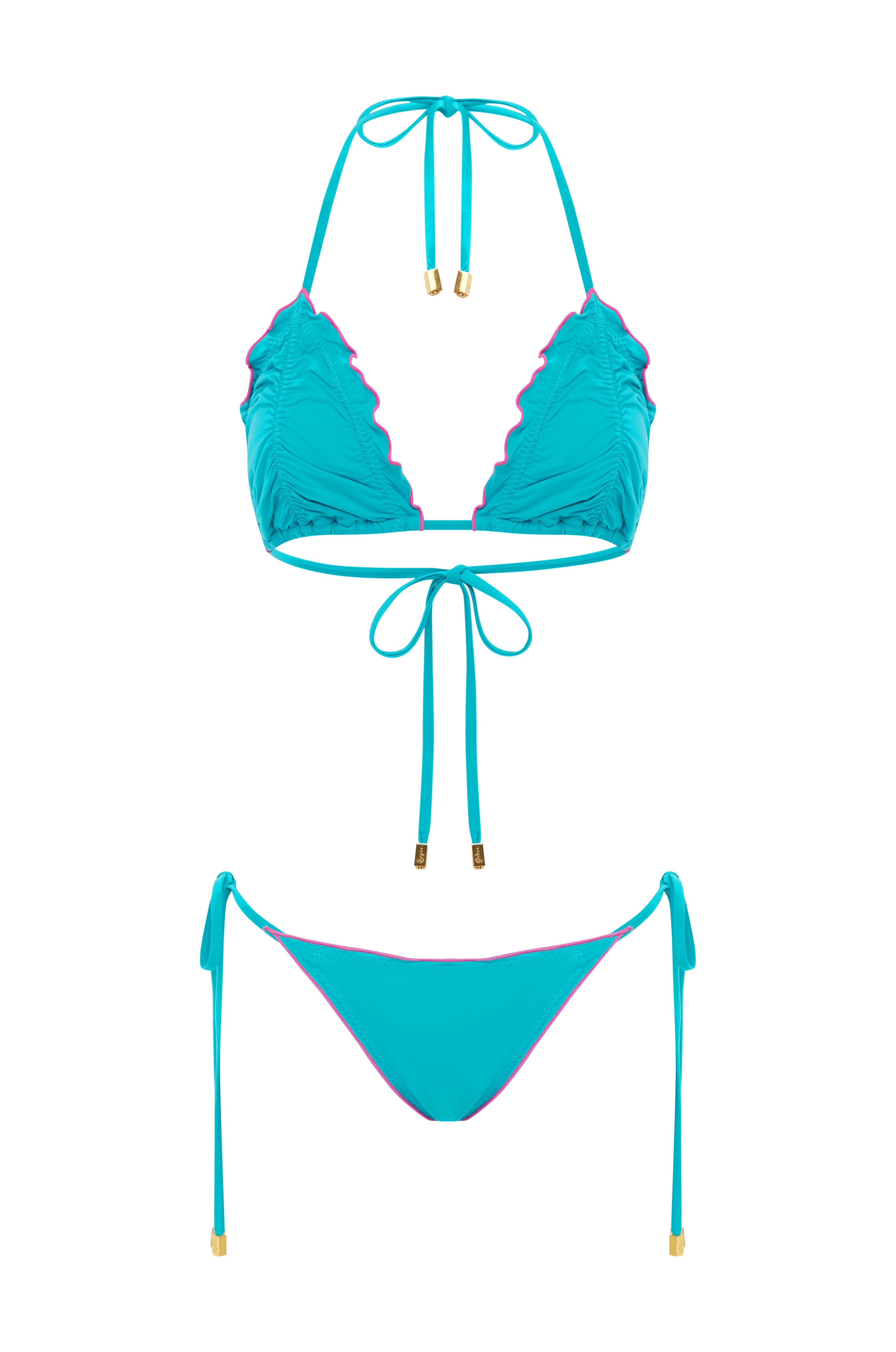 Amalfi Bikini Set - Turquoise