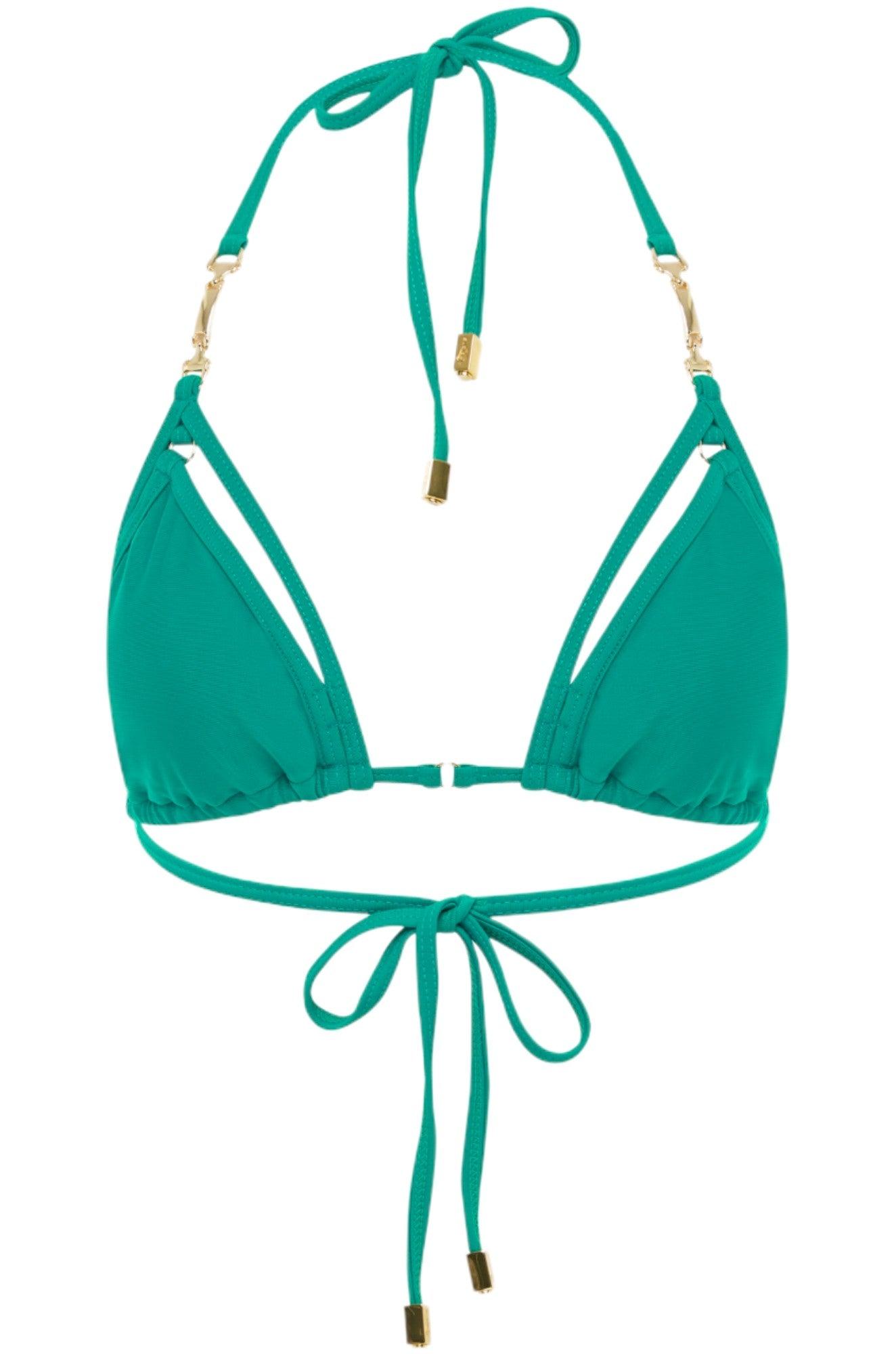 Miami Triangle Top - Emerald