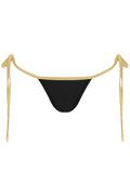 Ipanema Bottom - Black Gold Brazilian Cut Bikini