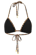 Sao Paulo Triangle Bikini Top - Midnight Jungle