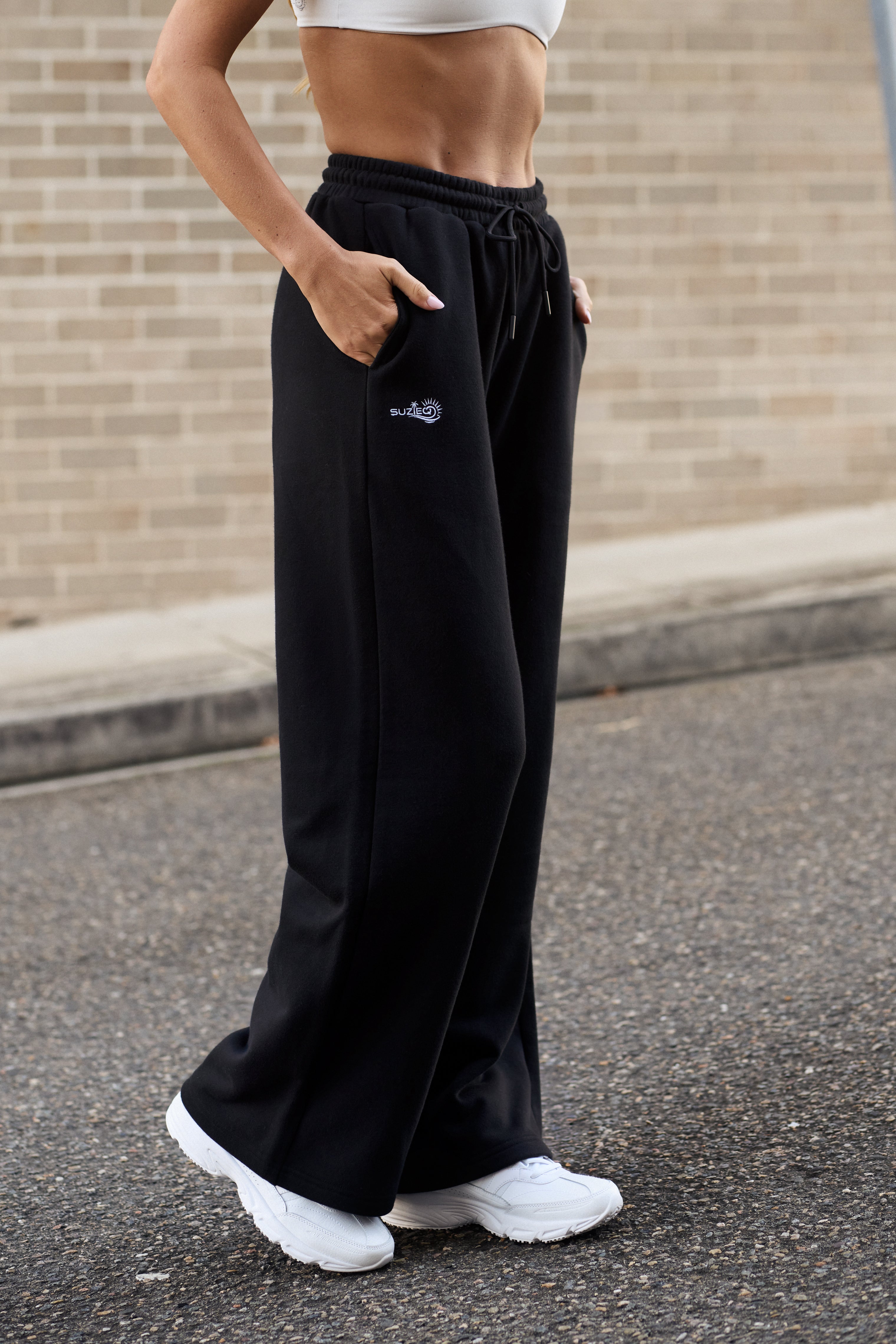 Embrace Track Pants | Espresso Noir