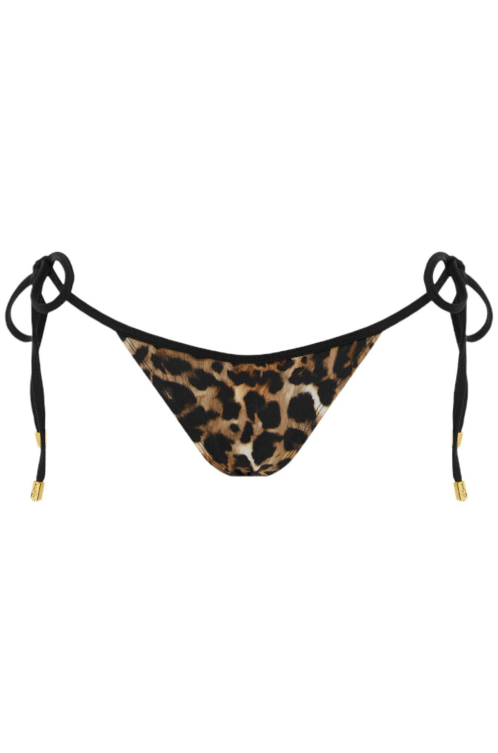 Samba Bikini Micro G String Thong Bikini Bottom - Leopard Print