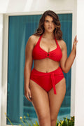Malibu Bikini Set - Chic Red