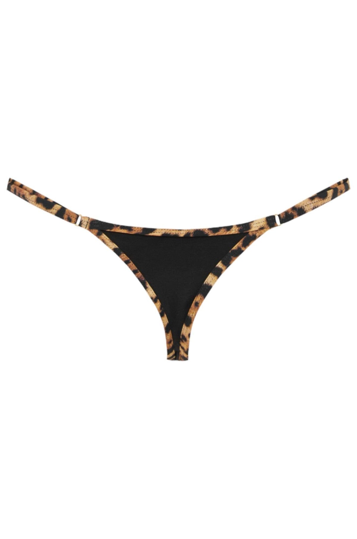 Micro G-String Bikini Bottom leaopard print