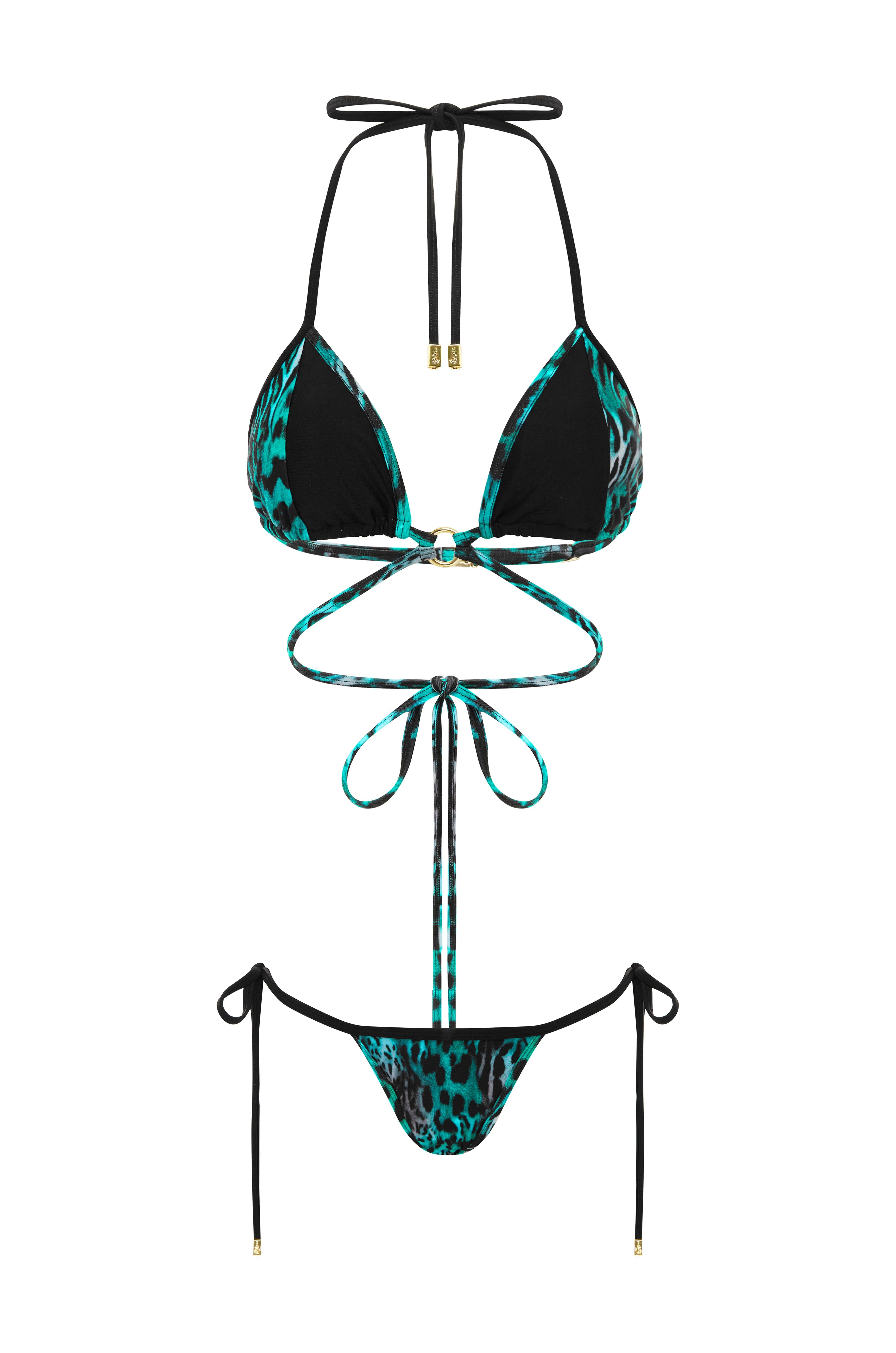 Ipanema Bikini Set - Animale Noir