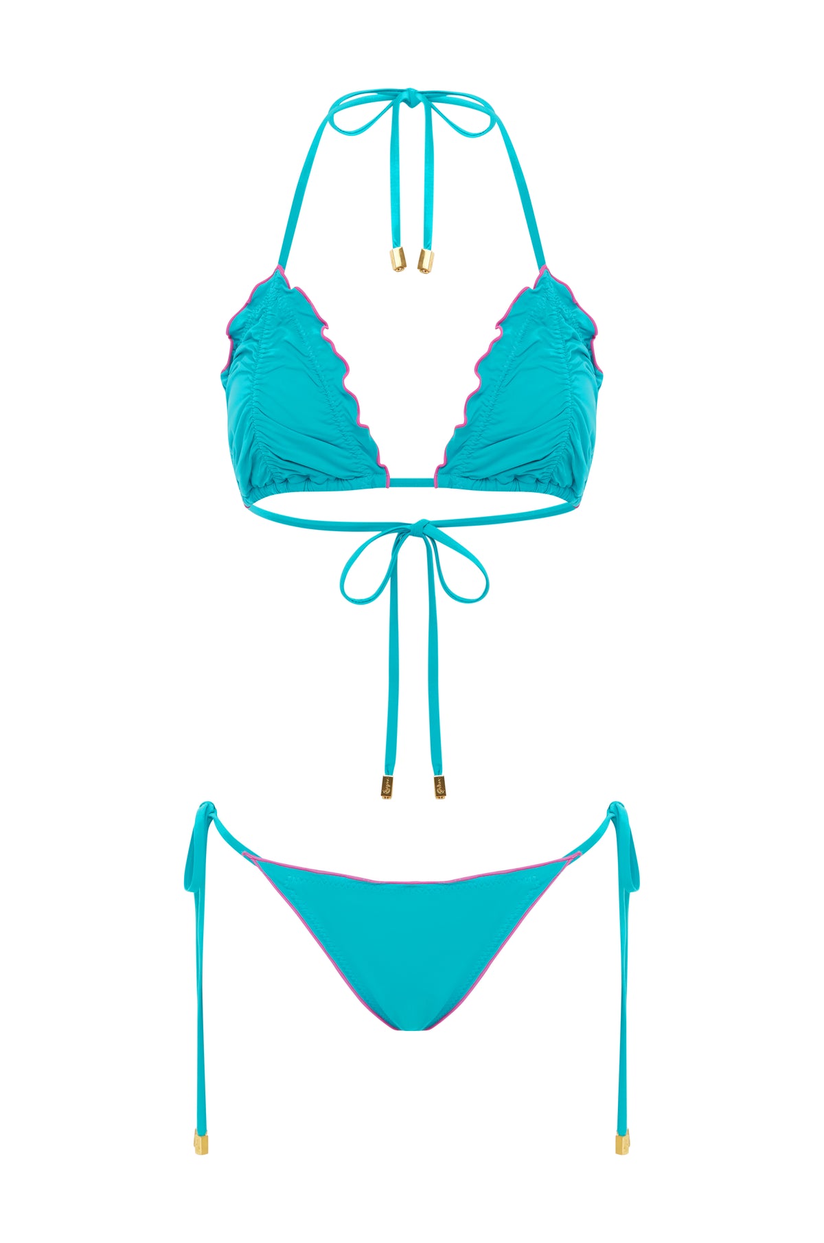 Amalfi Bikini Set - Turquoise