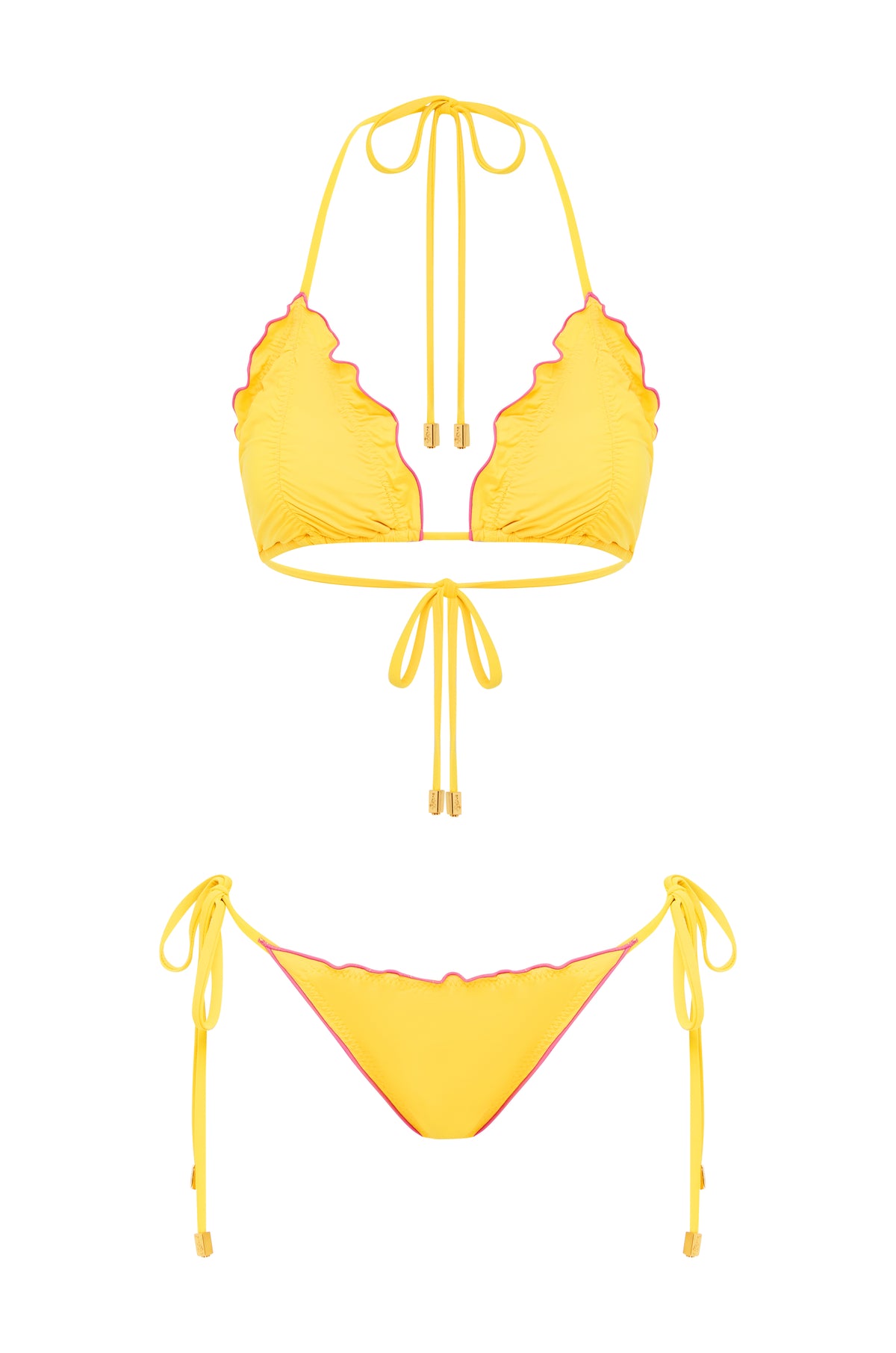 Amalfi Bikini Set - Yellow