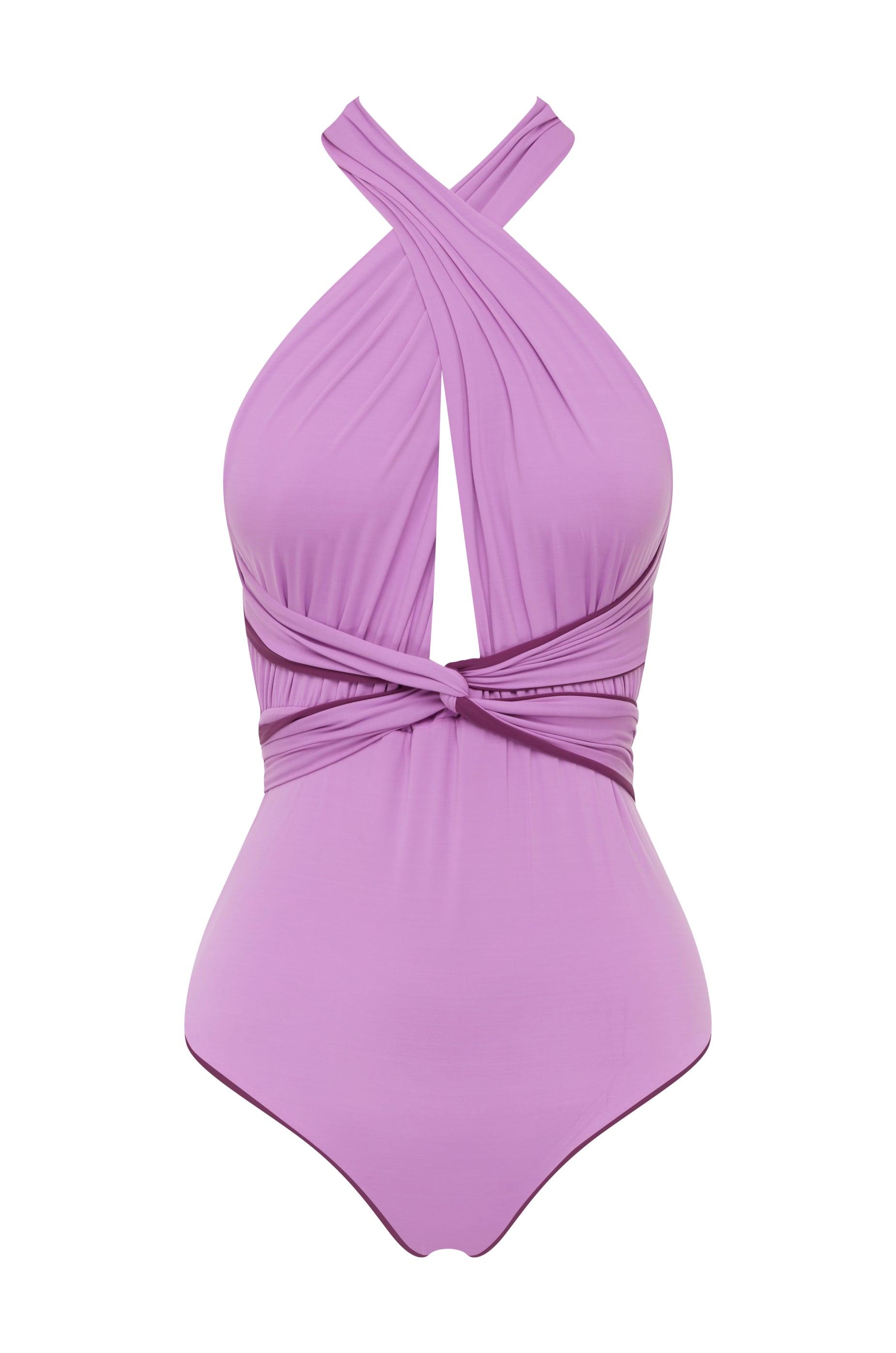St.Tropez Reversible One Piece - Lilac/Purple (Eco Fabric)