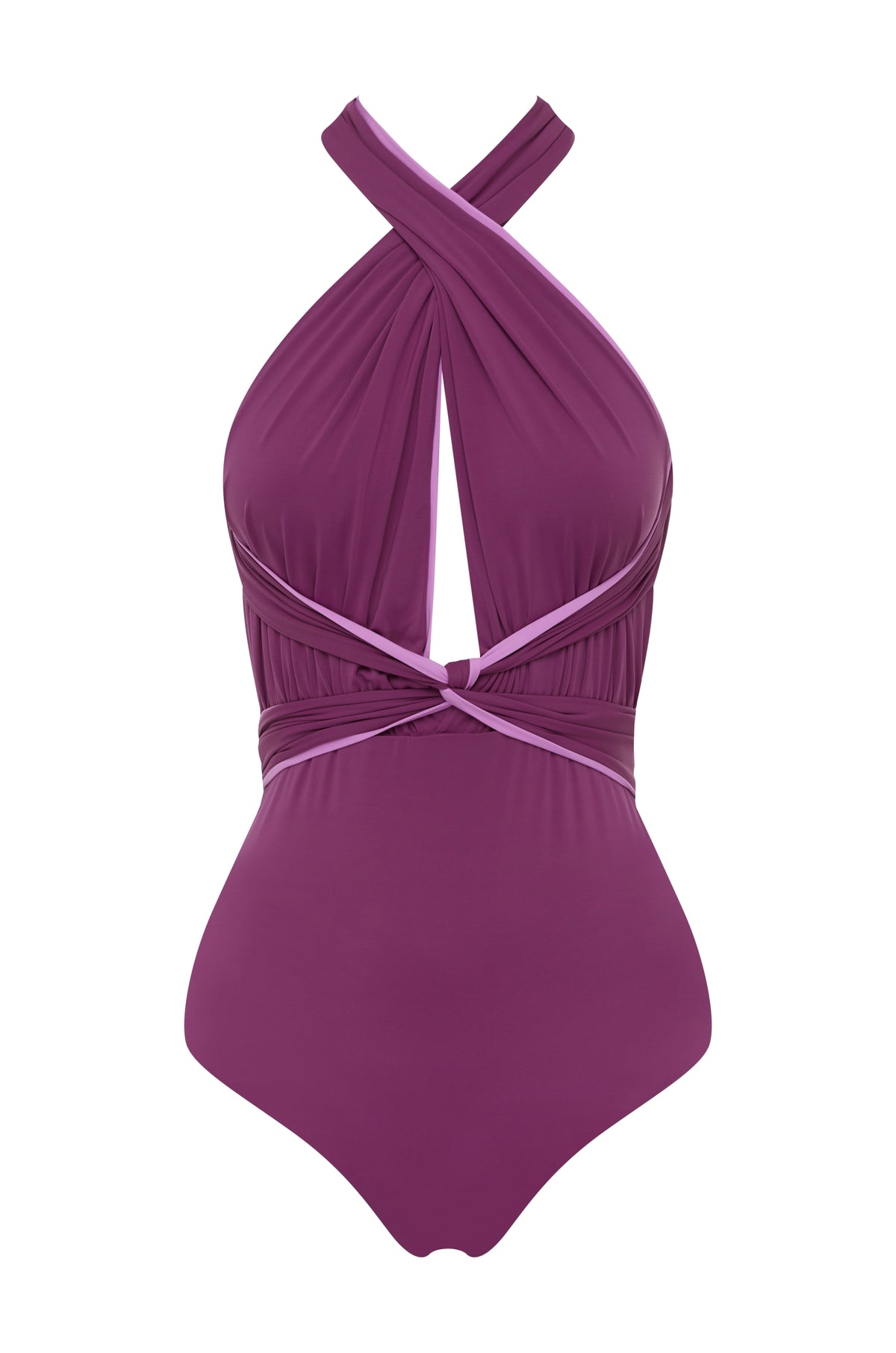 St.Tropez Reversible One Piece - Lilac/Purple (Eco Fabric)