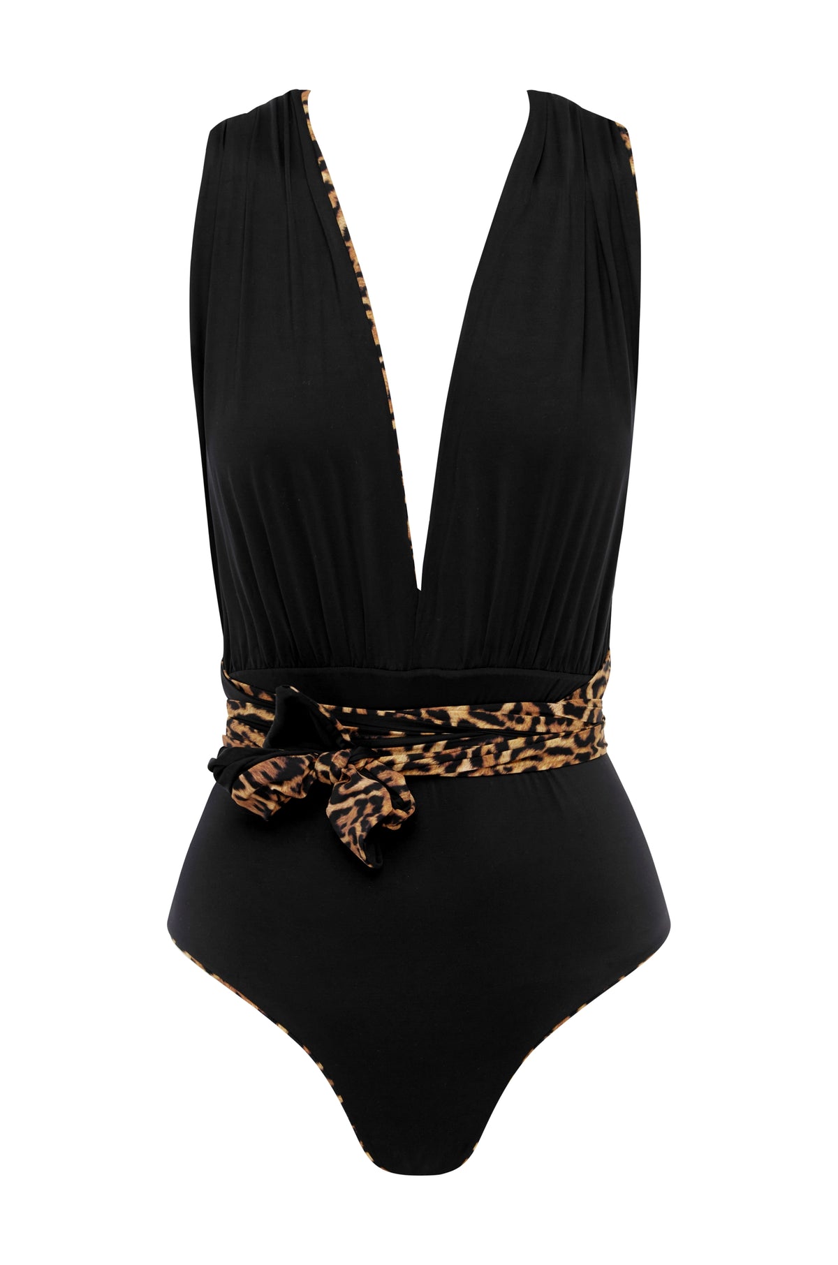 St.Tropez Reversible One Piece - Jungle/Black (Eco Fabric)