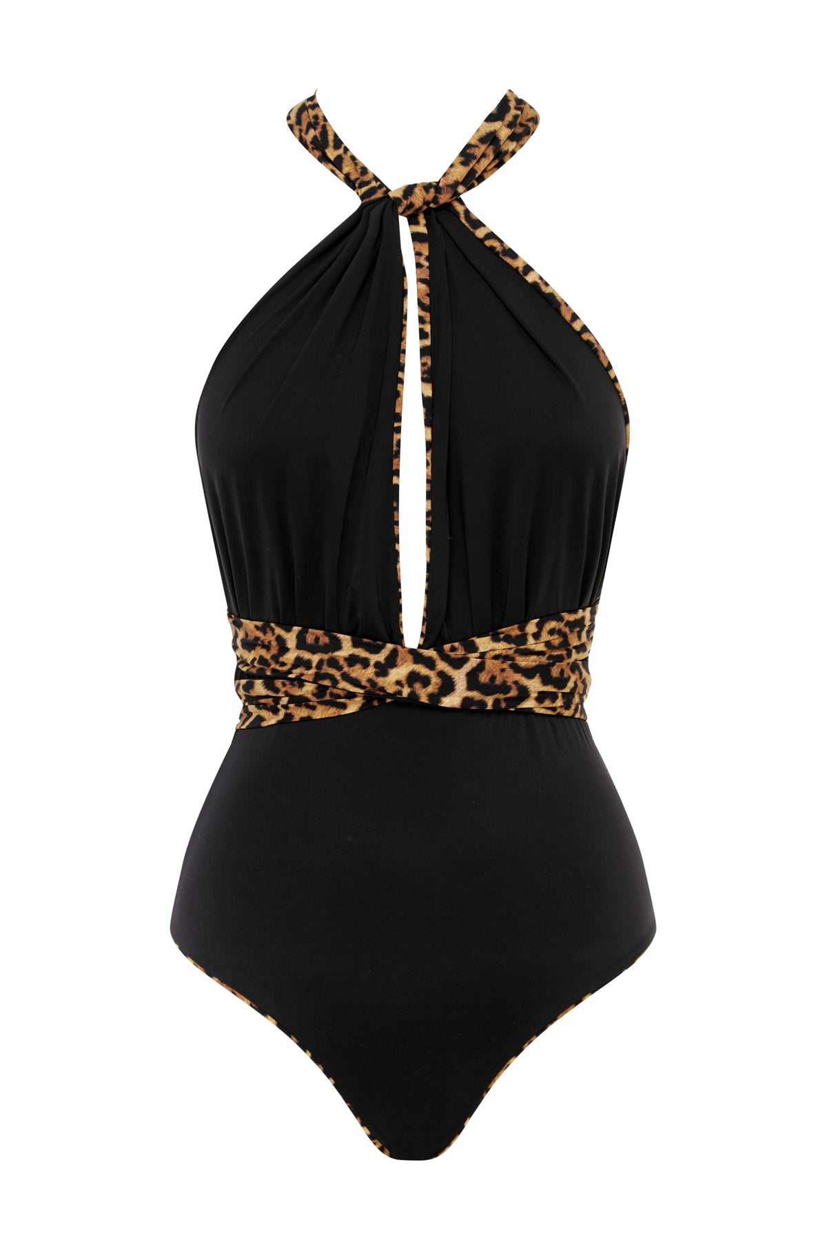 St.Tropez Reversible One Piece - Jungle/Black (Eco Fabric)