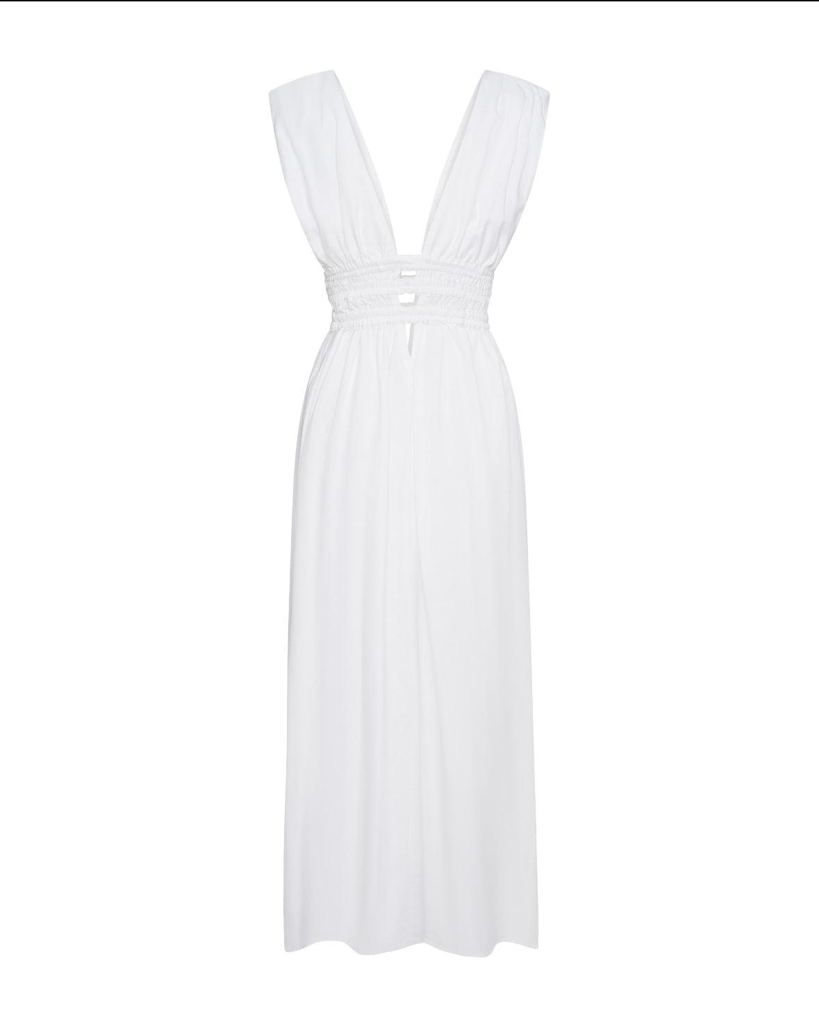 Aphrodite Maxi Dress - White