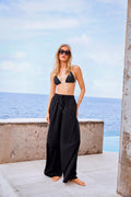 Riviera Wide Leg Pants - Black