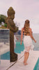 White beach sarong cover up