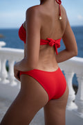 Amour Brief Bikini Bottoms – Rouge (Red)